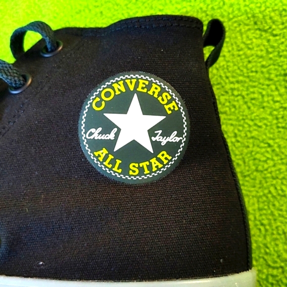 Converse Chuck Taylor All Stars CX Black/Seaweed/Lime Twist Women's Size 11 - Picture 4 of 5